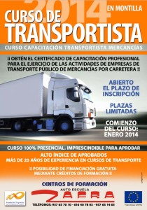 Prepárate para el curso de transportista con centros de Formación Zafra, MAS DE 20 AÑOS de experiencia en estos cursos. 